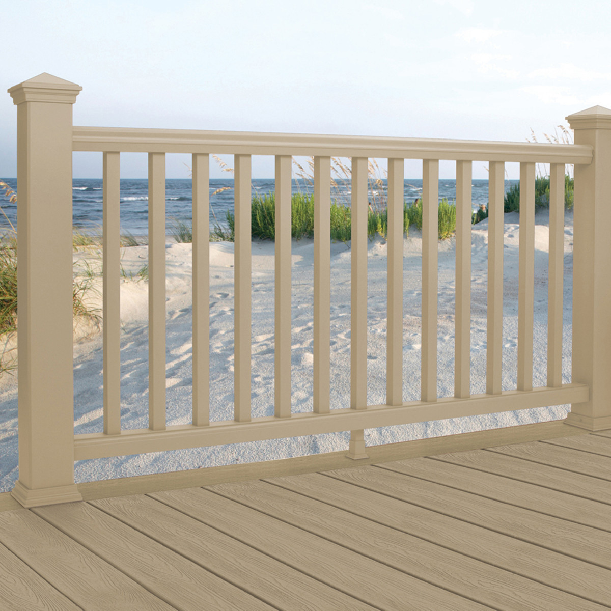 Main 4 - 36.375-in Square Baluster Kit for 42-in Rail Height-(108-in Post Sleeve required for assembly)-16 box-Rope Swing - Arlington Coal & Lumber