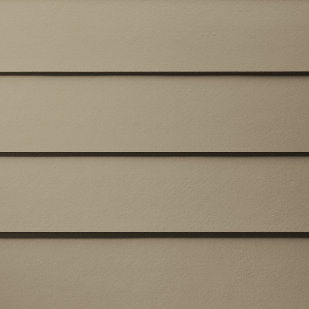 HARDIE PLANK HZ5 8.25 IN. X 144 IN. STATEMENT COLLECTION KHAKI BROWN SMOOTH FIBER CEMENT LAP SIDING - Arlington Coal & Lumber