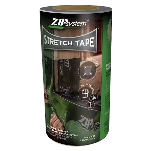 Main 3 - 10" X 20' HUBER STRETCH FLASHING TAPE (4/BOX)  #5017119 - Arlington Coal & Lumber