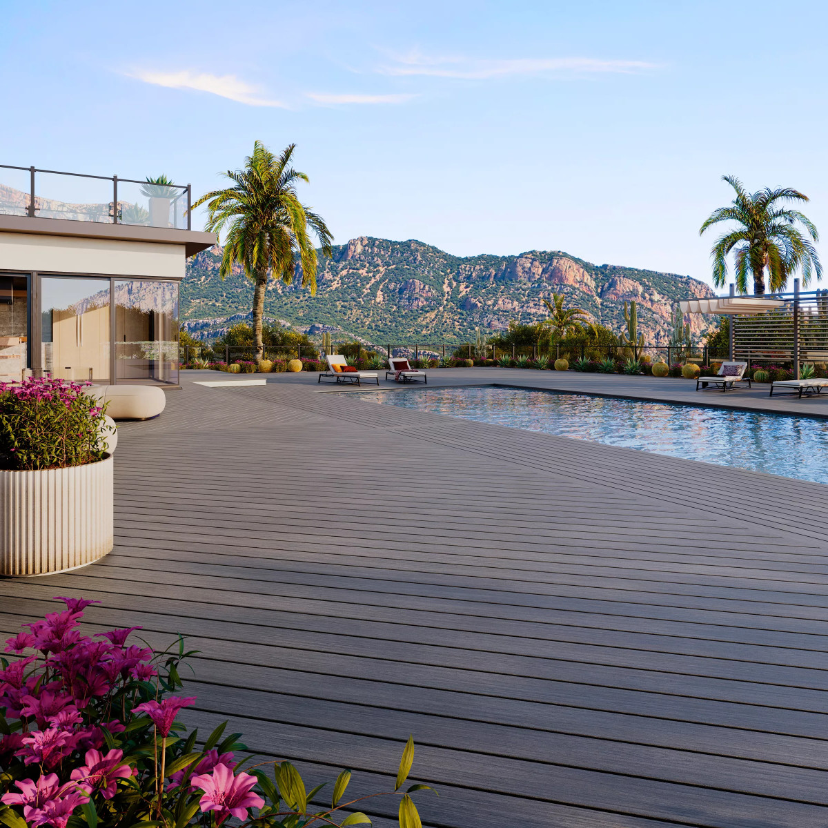 Main 2 - 1.3-in x 3.4-in x 16-ft Square Transcend® Island Mist - Arlington Coal & Lumber