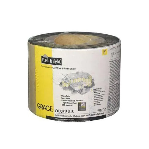 Main 4 - GRACE 6" X 75 FT VYCOR PLUS SELF ADHERED FLASHING (12/BX)  - Arlington Coal & Lumber