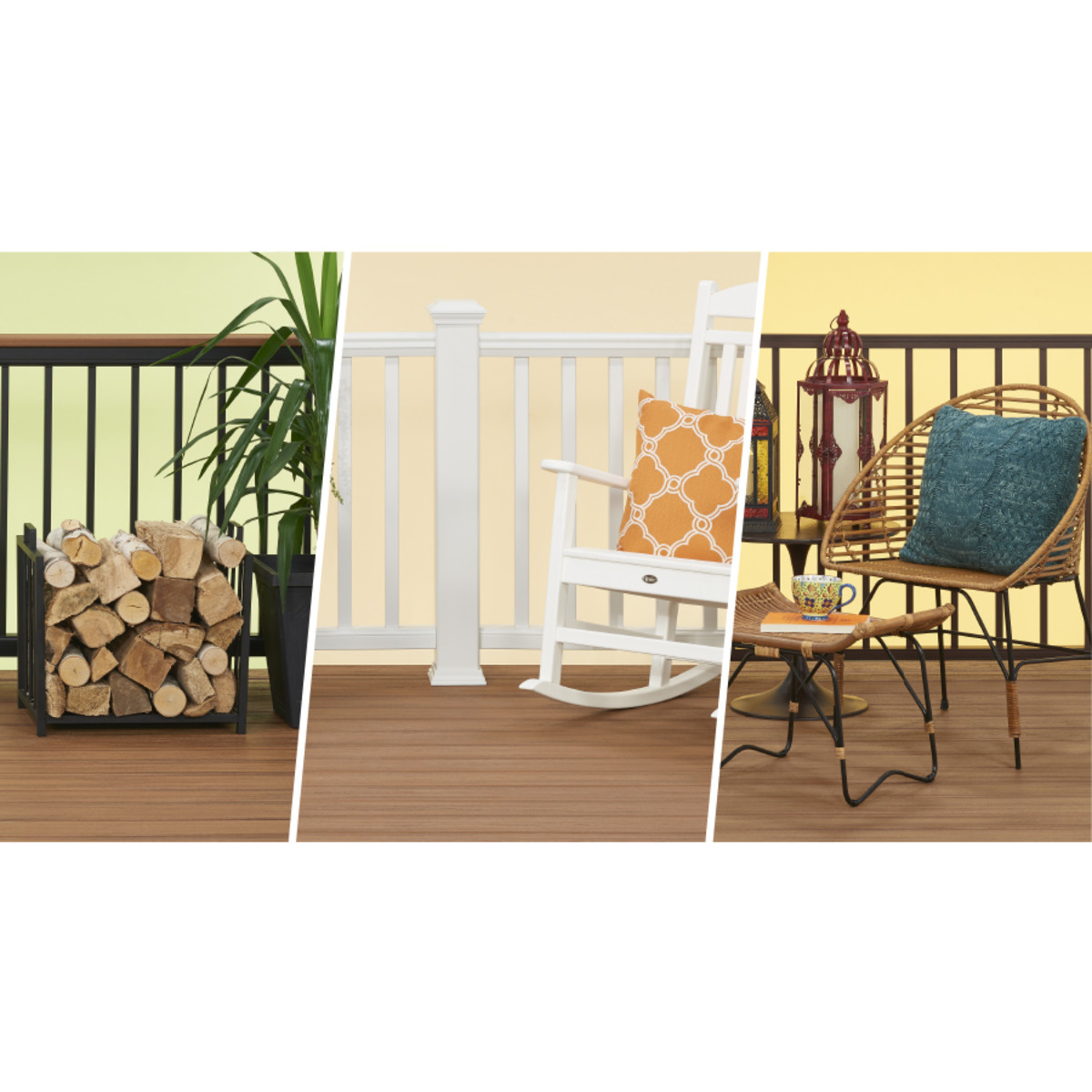 Main 7 - 12 FT TREX TRANSCEND DECK BOARDS TIKI TORCH - Arlington Coal & Lumber
