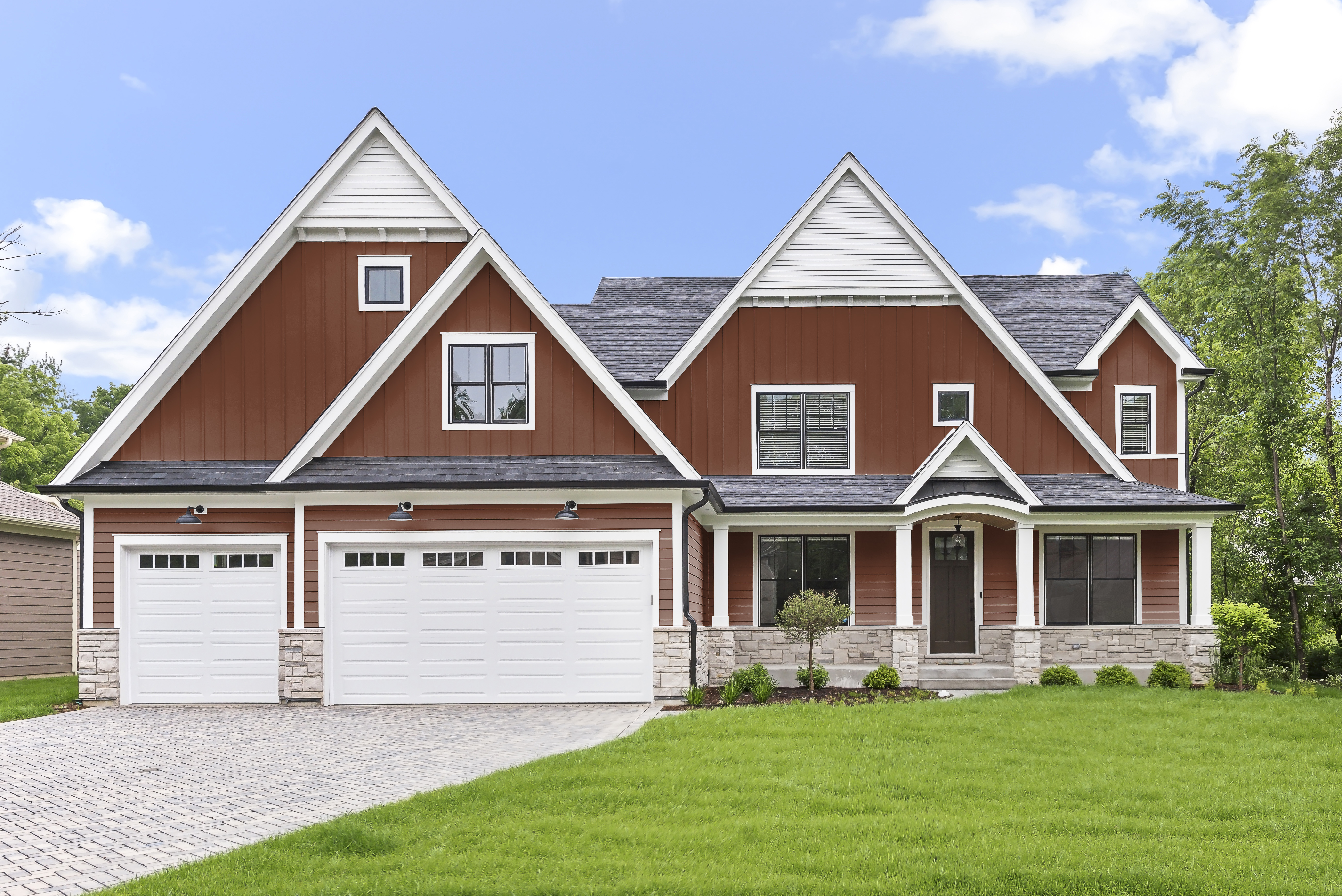 Main 3 - HARDIE TRIM HZ5 0.75 IN. X 2.5 IN. X 12 FT. STATEMENT COLLECTION COUNTRYLANE RED FIBER CEMENT SMOOTH BATTEN TRIM BOARD - Arlington Coal & Lumber