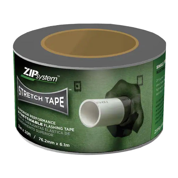 Main 3 - 3" X 20' HUBER STRETCH FLASHING TAPE (12/BOX) - Arlington Coal & Lumber