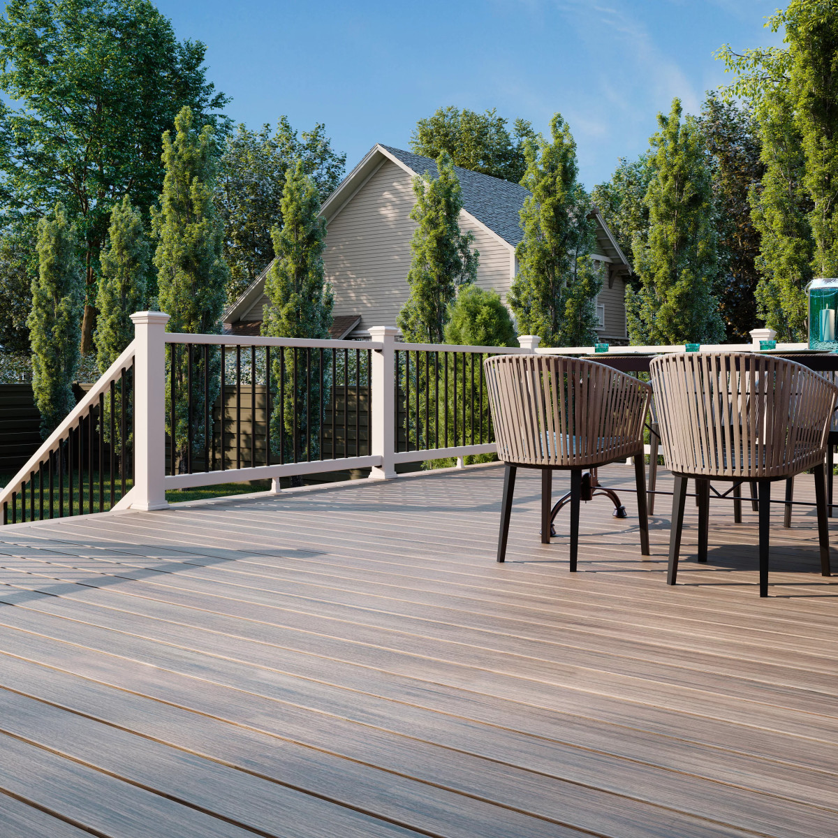 Main 11 - .94-in x 5.5-in x 12-ft Grooved Transcend® Lineage™ Island Mist - Arlington Coal & Lumber