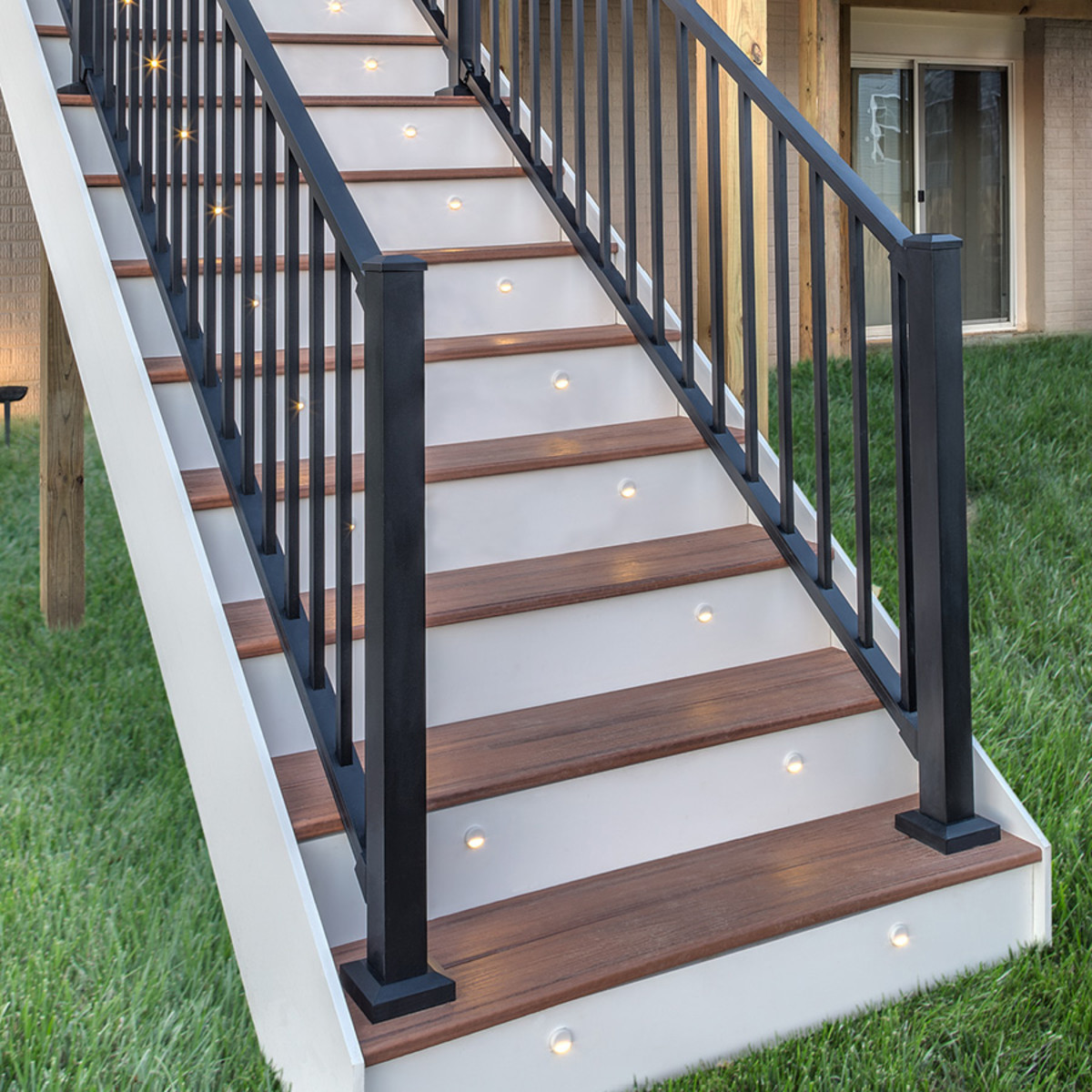 Main 5 - 6-ft x 42-in Trex Signature® X-Series™ Cable Rail Kit in Charcoal Black - Stair - Arlington Coal & Lumber