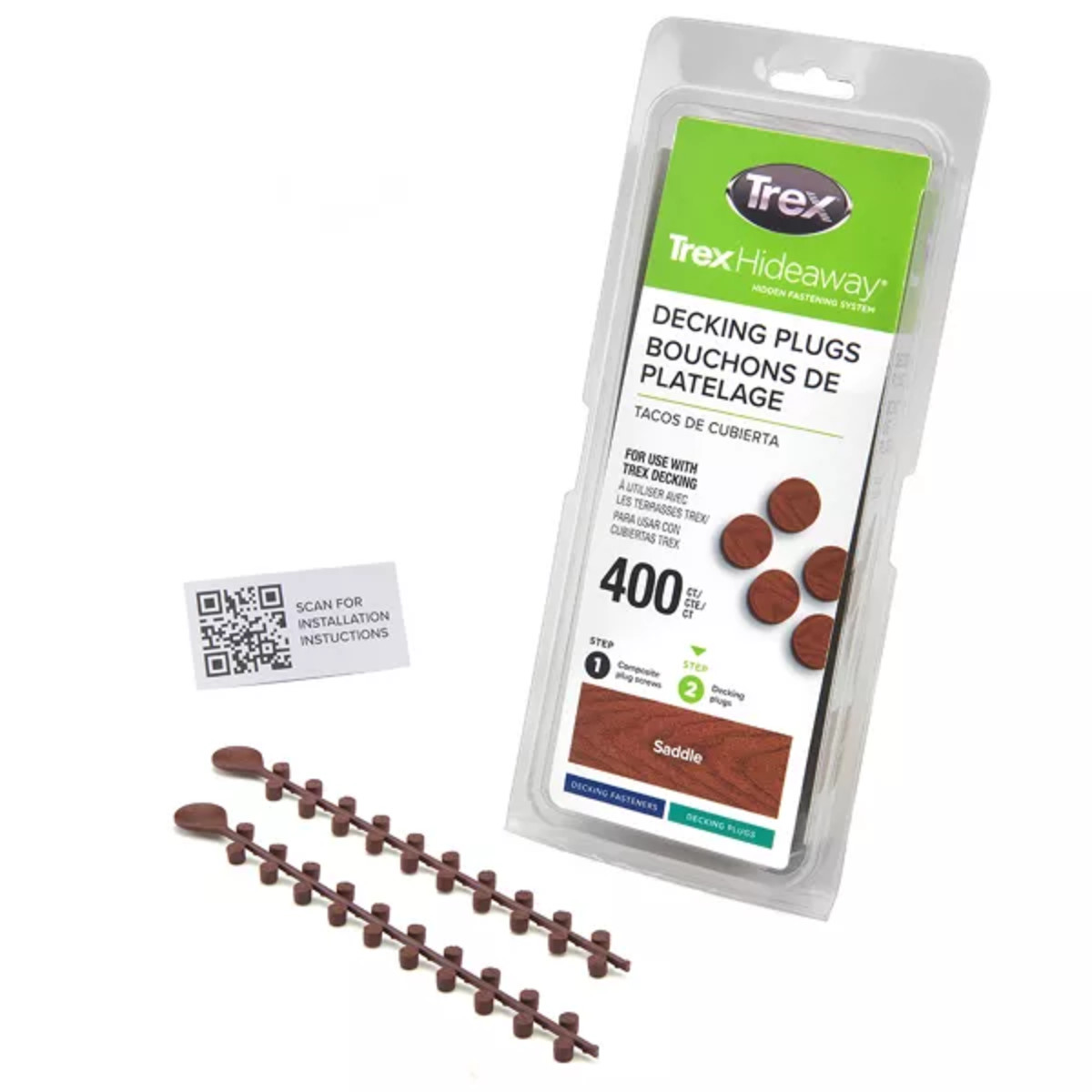 Main 3 - Trex® Decking Plugs Lava Rock - 80 count/pack - Arlington Coal & Lumber