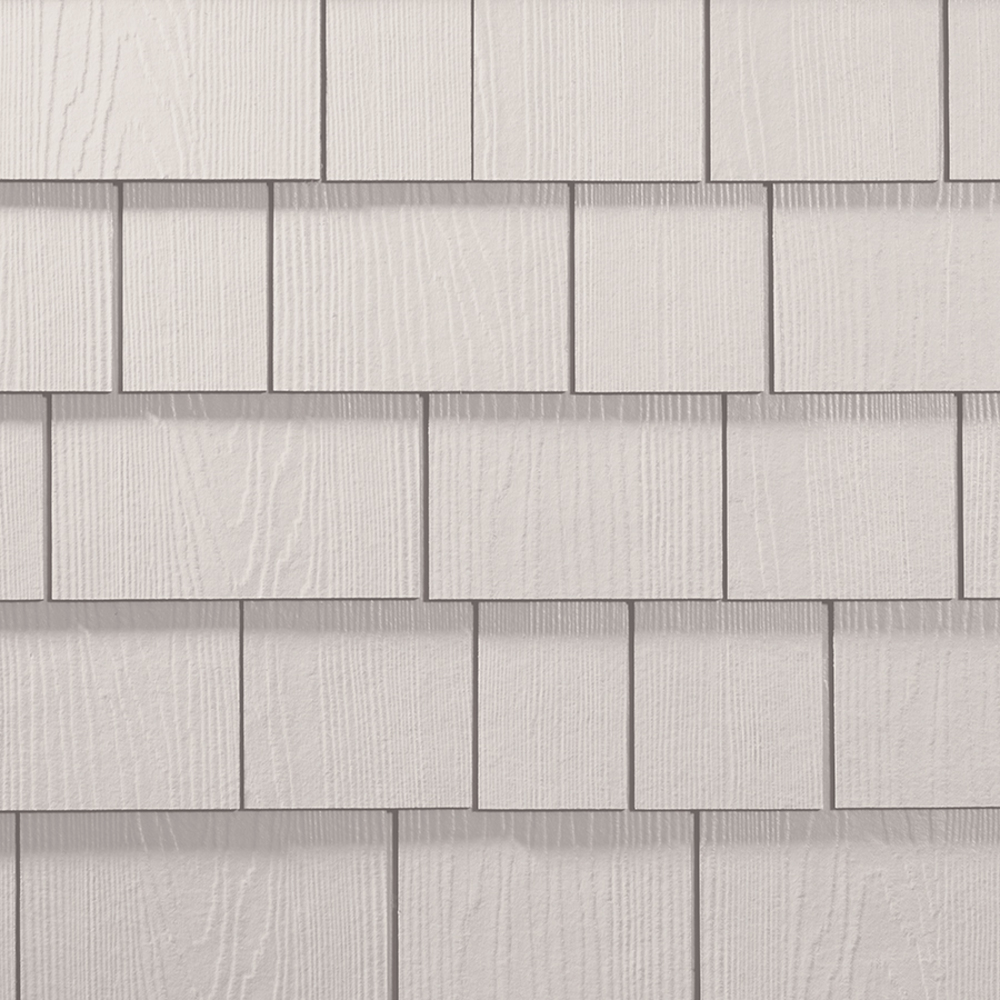 HARDIE SHINGLE HZ5 14 IN. X 48 IN. STATEMENT COLLECTION ARCTIC WHITE STRAIGHT EDGE FIBER CEMENT SIDING - Arlington Coal & Lumber