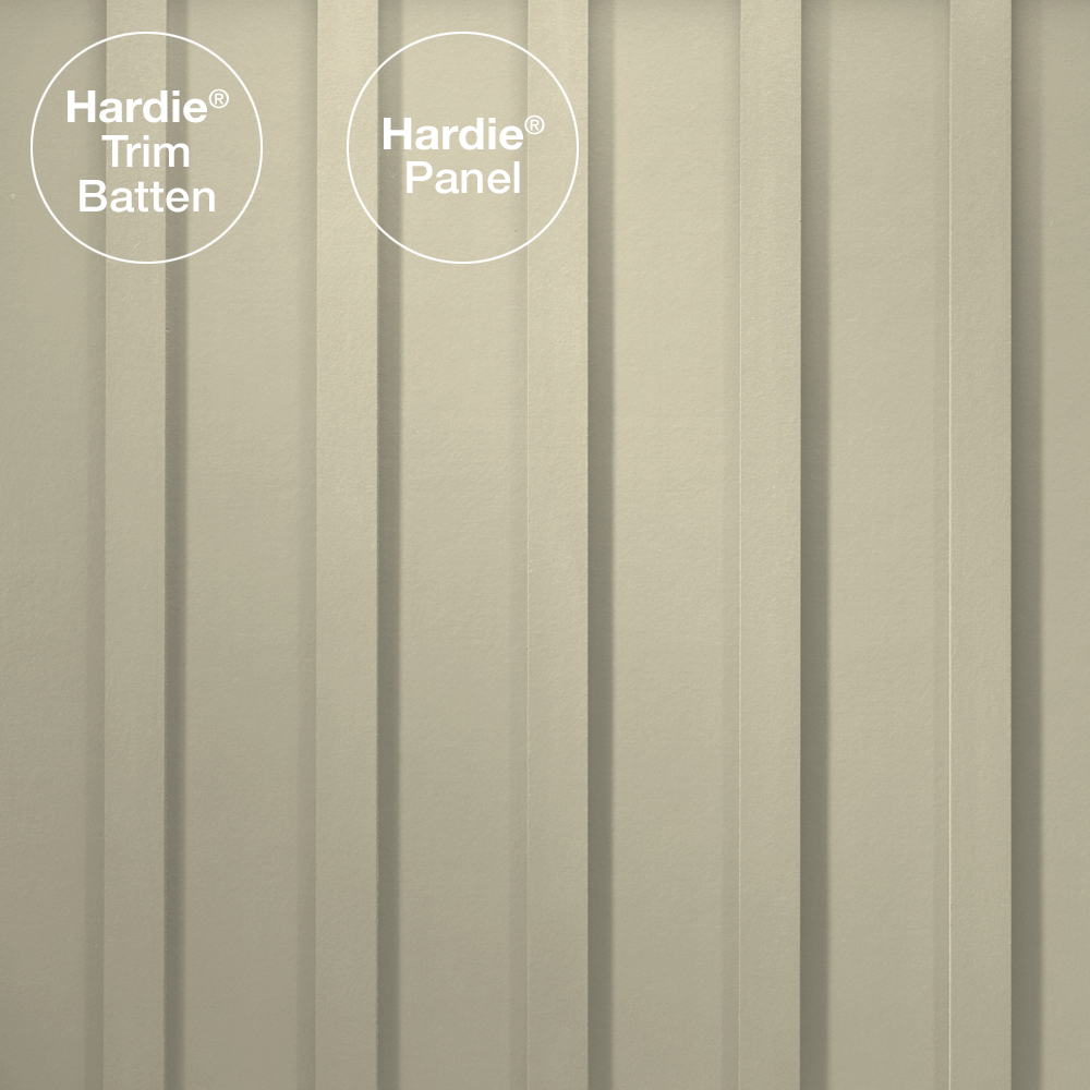 HARDIE PANEL HZ5 48 IN. X 120 IN. STATEMENT COLLECTION NAVAJO BEIGE SMOOTH FIBER CEMENT PANEL SIDING - Arlington Coal & Lumber