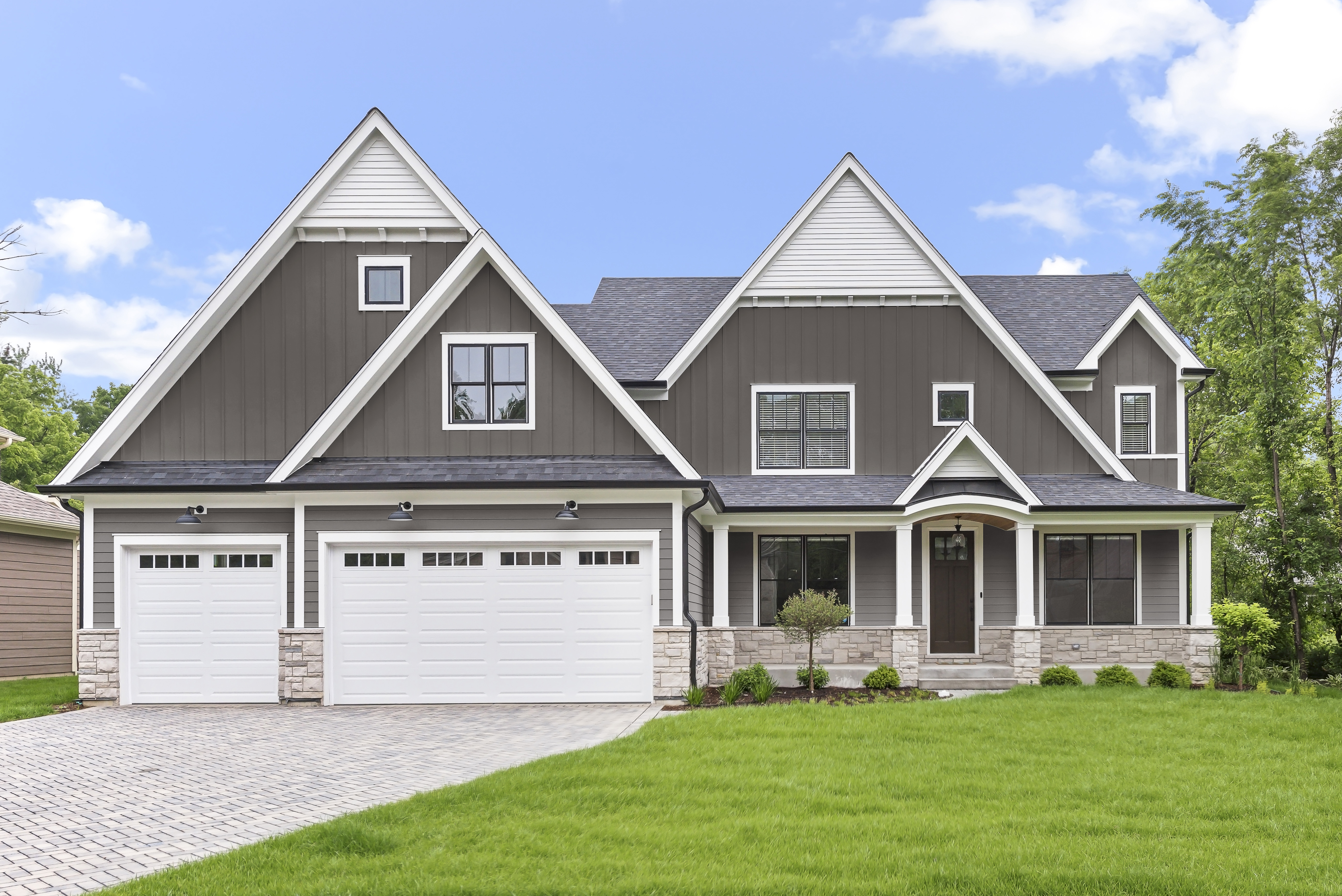 Main 3 - HARDIE PANEL HZ5 48 IN. X 120 IN. STATEMENT COLLECTION RICH ESPRESSO CEDARMILL FIBER CEMENT PANEL SIDING - Arlington Coal & Lumber