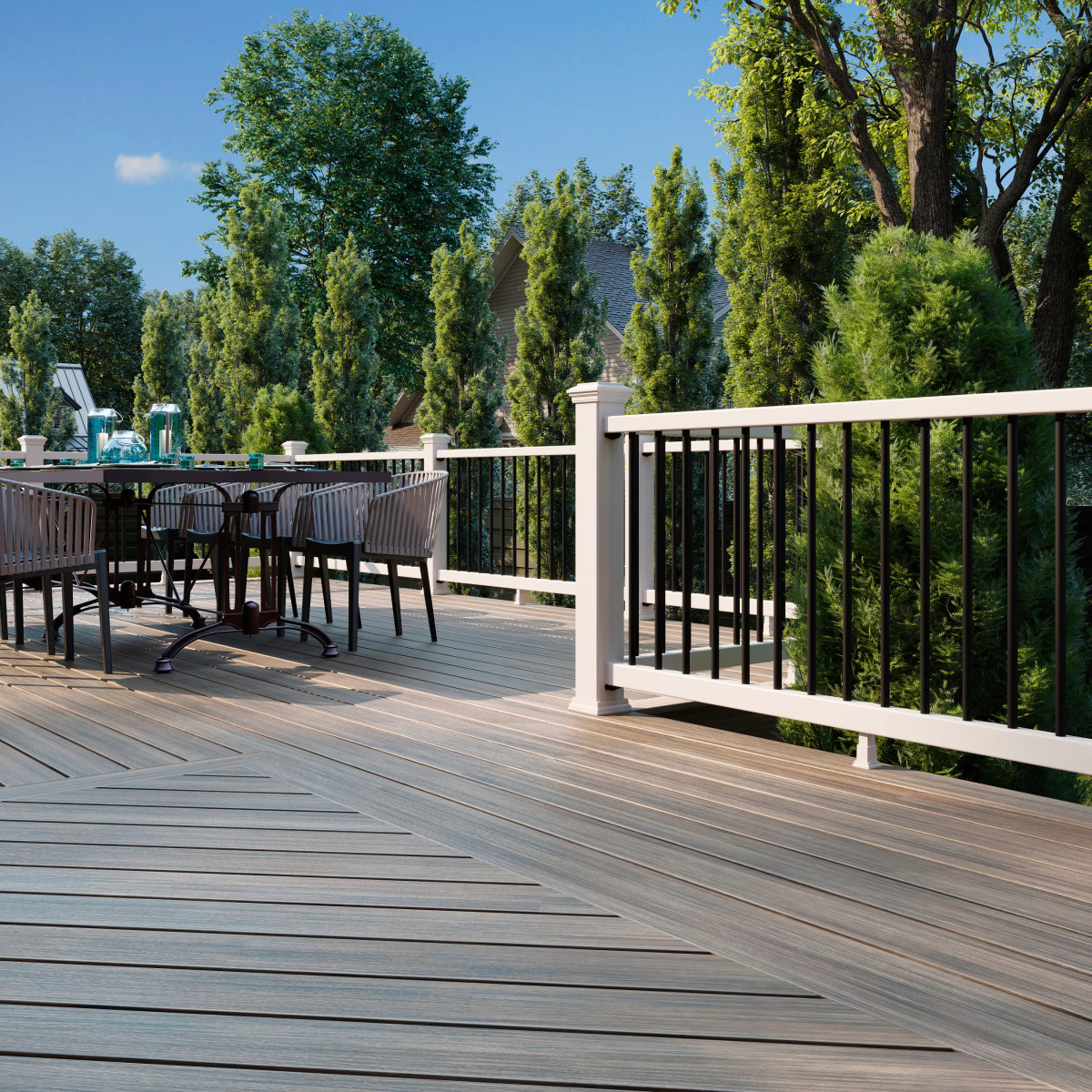 Main 6 - 1 x 6 x 20 ft Trex Enhance® Naturals Square-Honey Grove - Arlington Coal & Lumber