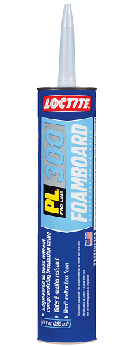 Main 2 - LOCTITE PL-300 FOAMBOARD VOC ADHESIVE 28-OZ. (1421930) - Arlington Coal & Lumber