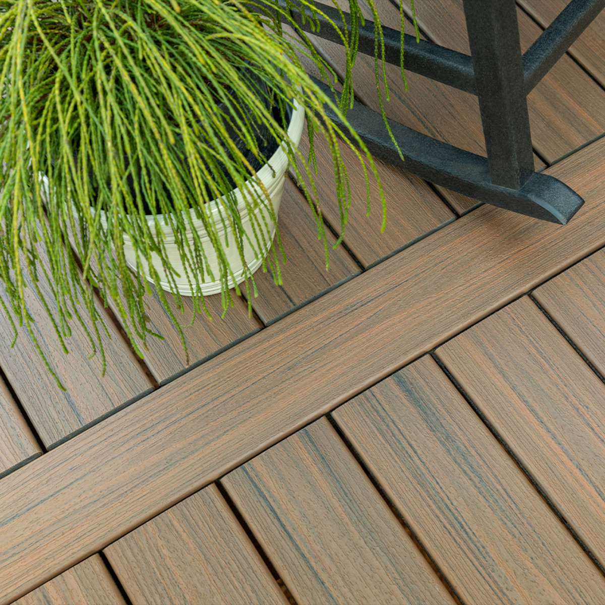 Main 12 - 12 FT TREX ENHANCED NATURALS DECK BOARDS TOASTED SAND - Arlington Coal & Lumber