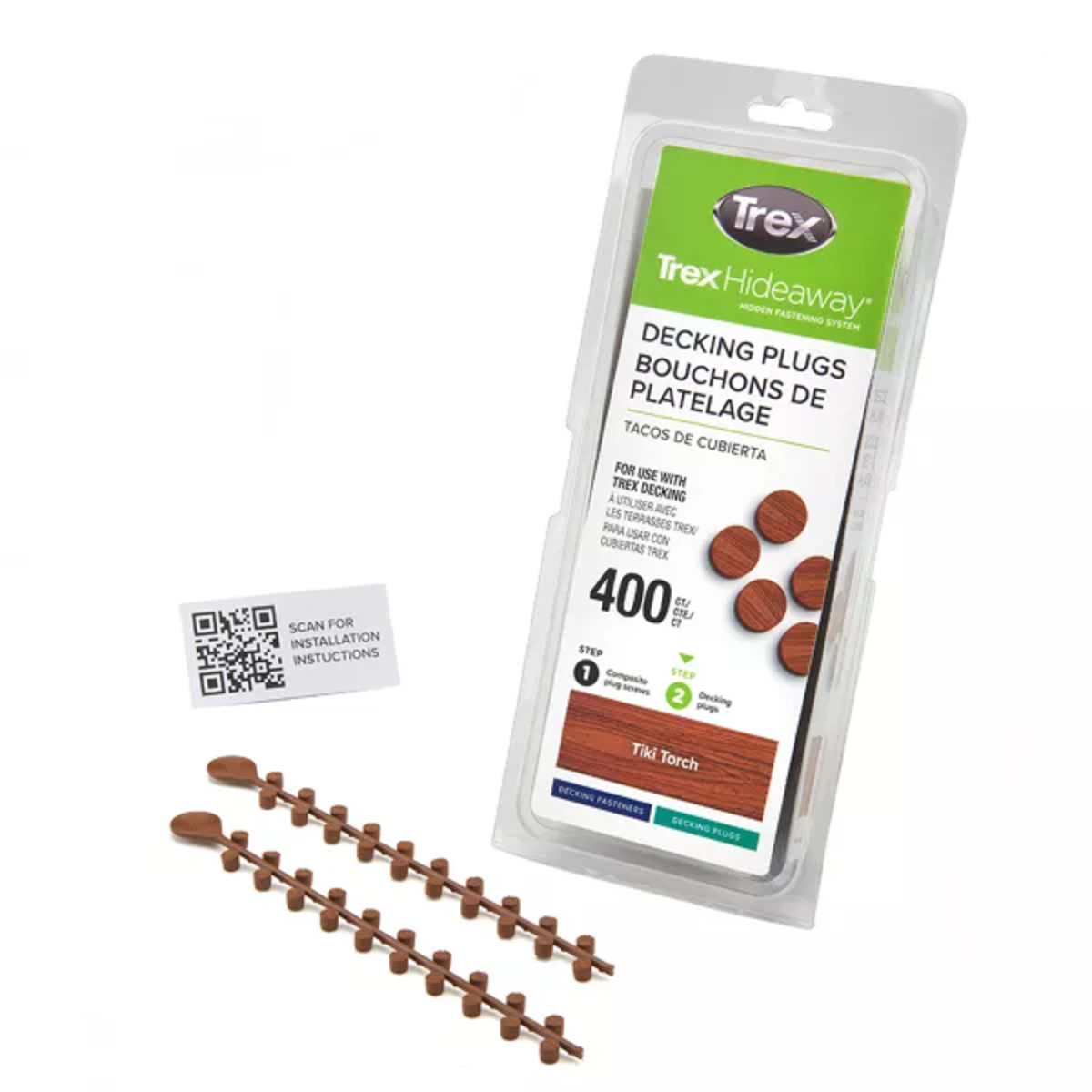 Trex® Decking Plugs Tiki Torch - 400 count/pack - Arlington Coal & Lumber