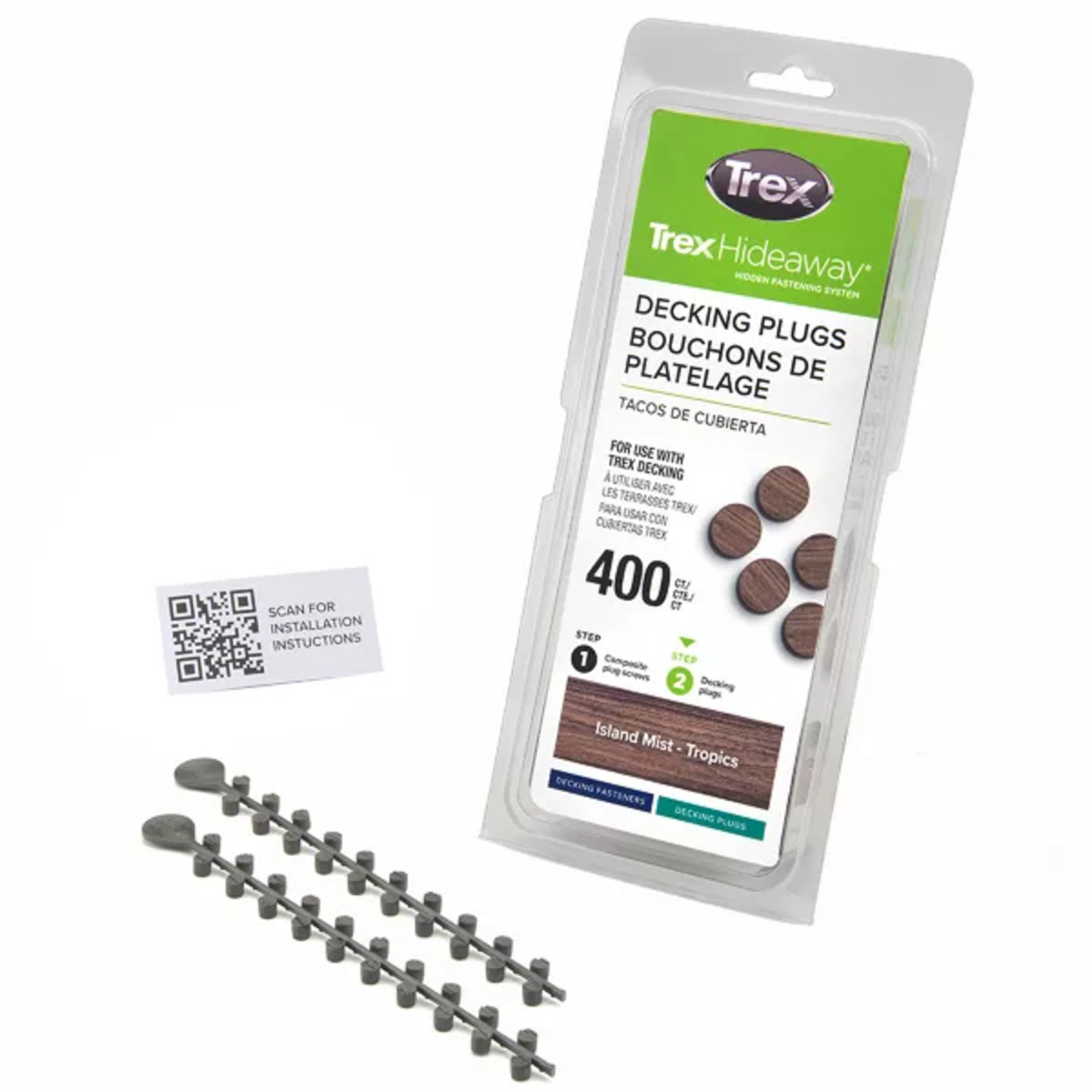 Main 11 - Trex® Decking Plugs Jasper - 400 count/pack - Arlington Coal & Lumber