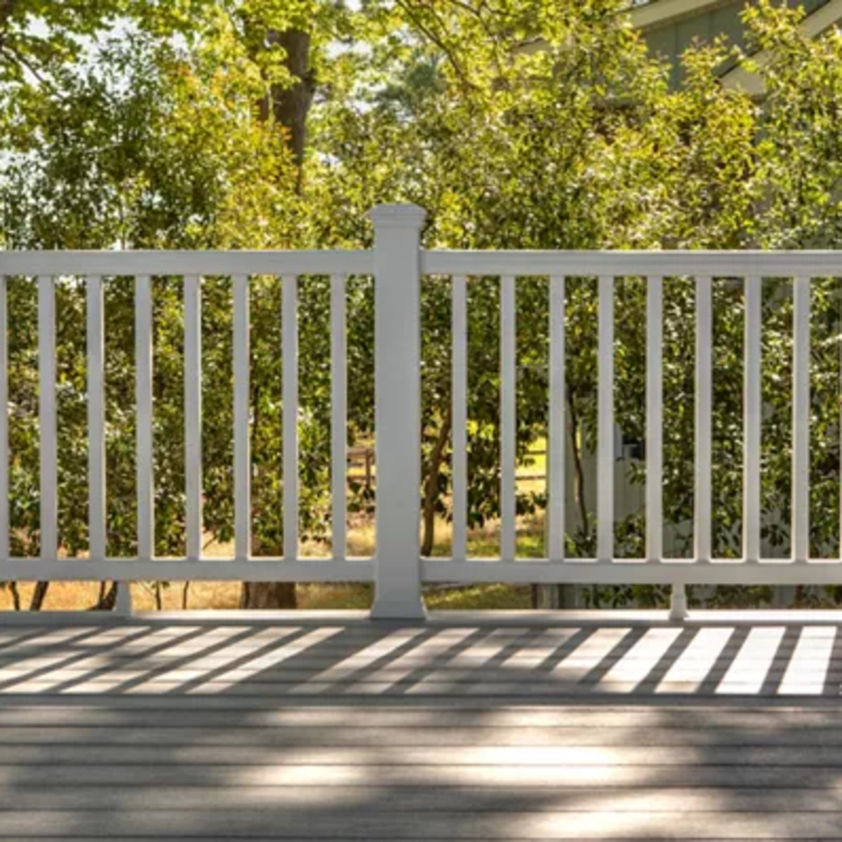 Main 19 - 6-ft Transcend® Crown Top Rail - Charcoal Black Full Span - Arlington Coal & Lumber