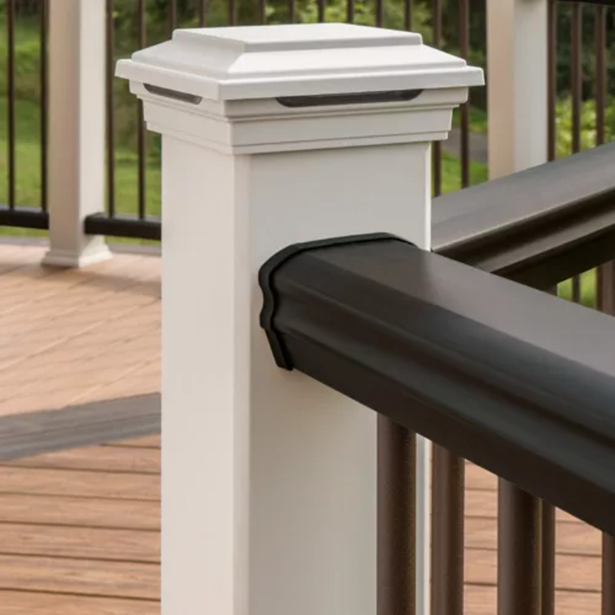 Main 8 - 30.25-in Round Aluminum Baluster Kit for 36-in Rail Height-20 box-Charcoal Black - Arlington Coal & Lumber