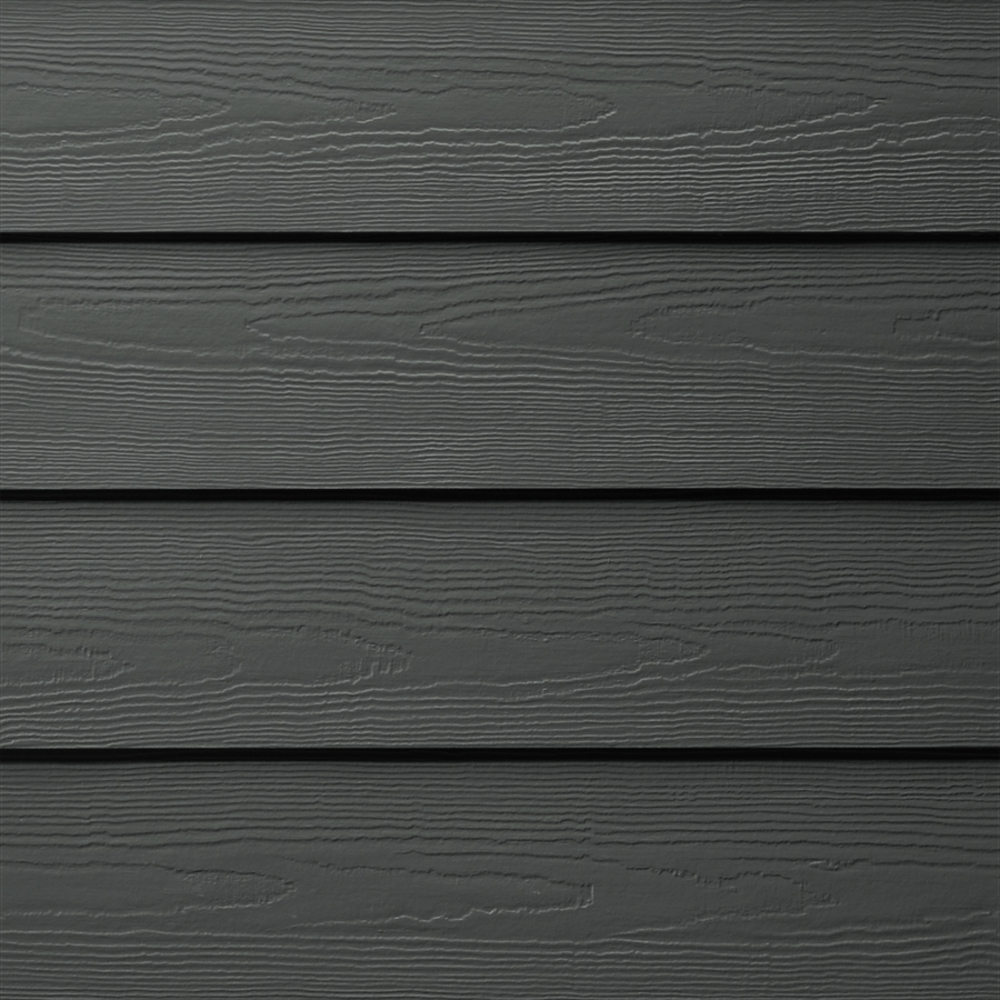 HARDIE PLANK HZ5 6.25 IN. X 144 IN. STATEMENT COLLECTION IRON GRAY CEDARMILL FIBER CEMENT LAP SIDING - Arlington Coal & Lumber