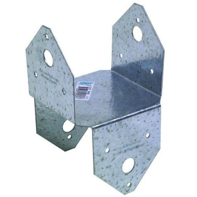 Main 3 - SIMPSON BC6Z POST CAP/BASE CONNECTOR ZMAX COATING (5-1/2" TO 5-1/2") (10/BX) - Arlington Coal & Lumber