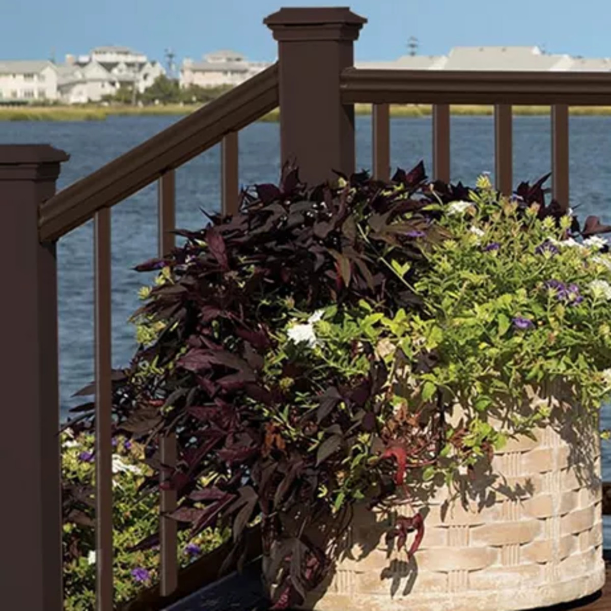 Main 2 - 8-ft Transcend Accessory Infill Kit for Square Composite Balusters-Stair-Vintage Lantern - Arlington Coal & Lumber