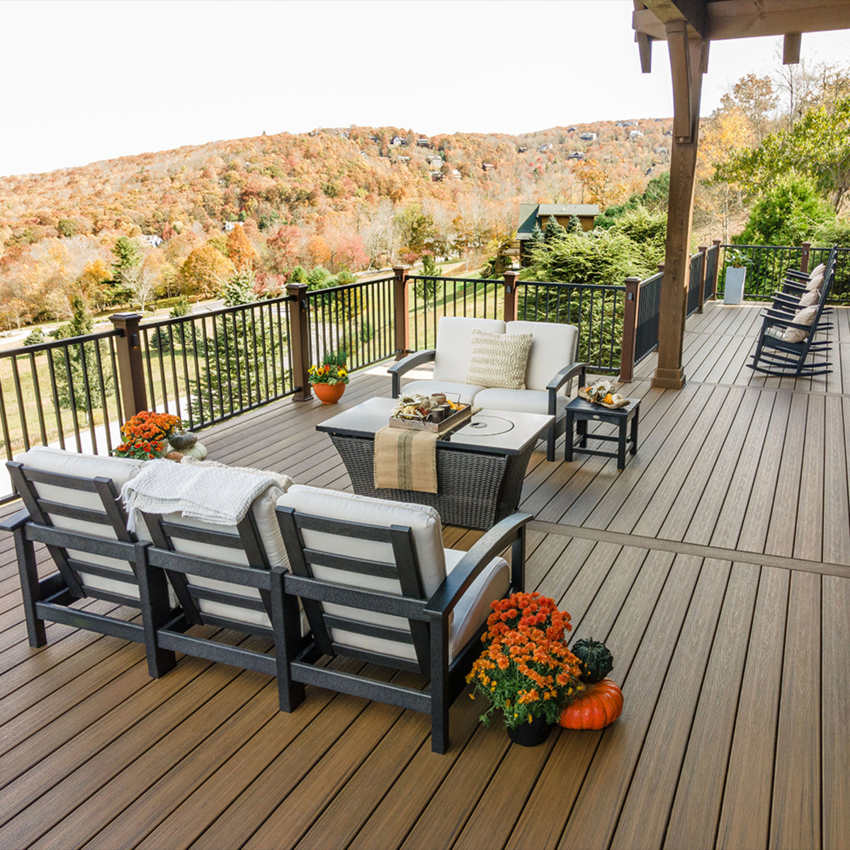 Main 14 - 12 FT TREX ENHANCED NATURALS DECK BOARDS COASTAL BLUFF - Arlington Coal & Lumber
