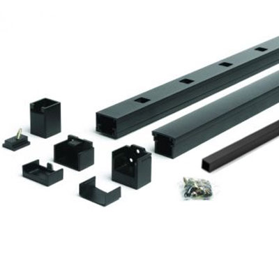 Main 9 - 8-ft Transcend Accessory Infill Kit for Round Aluminum Balusters-Horizontal-Rope Swing - Arlington Coal & Lumber