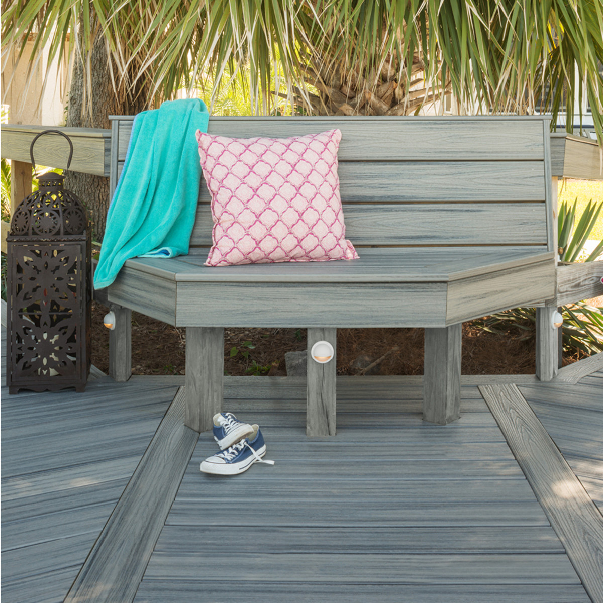 Main 4 - Trex Transcend® 1 in. x 8 in. x 12 ft. Tiki Torch Capped Fascia Composite Decking Board - Arlington Coal & Lumber