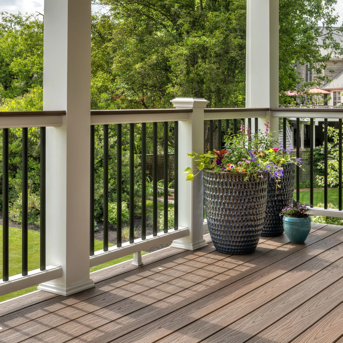 Main 7 - 8-ft Transcend Accessory Infill Kit for Square Composite Balusters-Stair-Classic White - Arlington Coal & Lumber