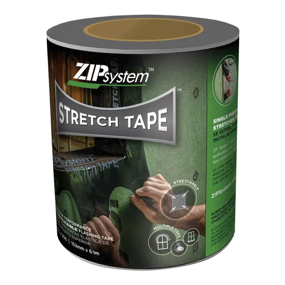 Main 3 - 6" X 20' HUBER STRETCH FLASHING TAPE (8/BOX) - Arlington Coal & Lumber