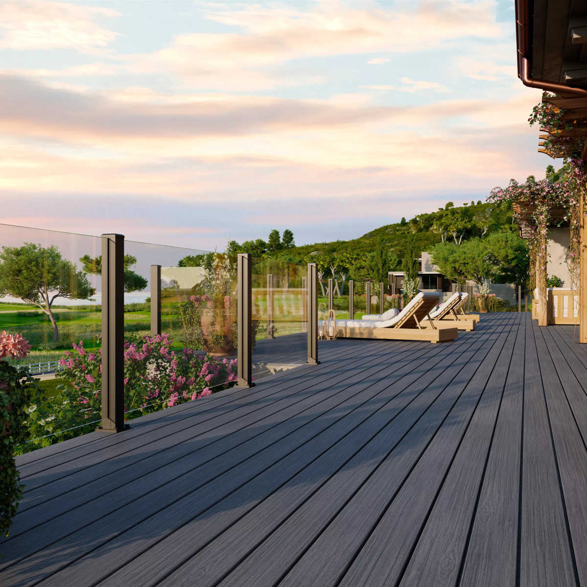 Main 3 - 3.5-in x 3.5-in x 37-in Trex Signature® X-Series™ Post Charcoal Black - Arlington Coal & Lumber