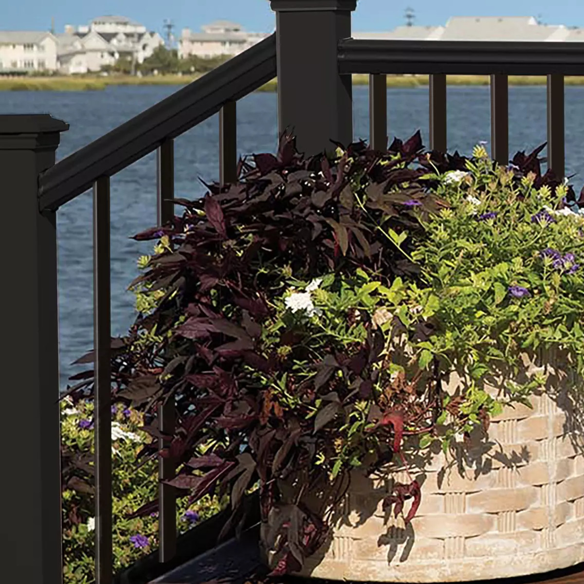 Main 16 - 8-ft Transcend® Universal Top or Bottom Rail  - Vintage Lantern Full Span - Arlington Coal & Lumber