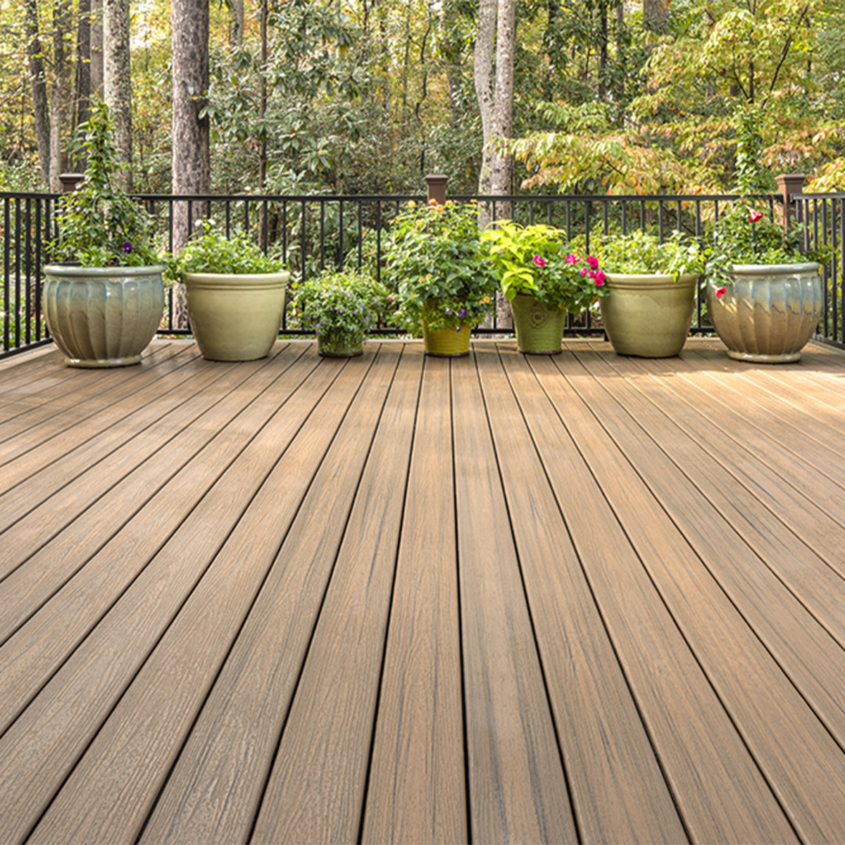 Main 16 - 20 FT TREX ENHANCED NATURALS DECK BOARDS COASTAL BLUFF - Arlington Coal & Lumber