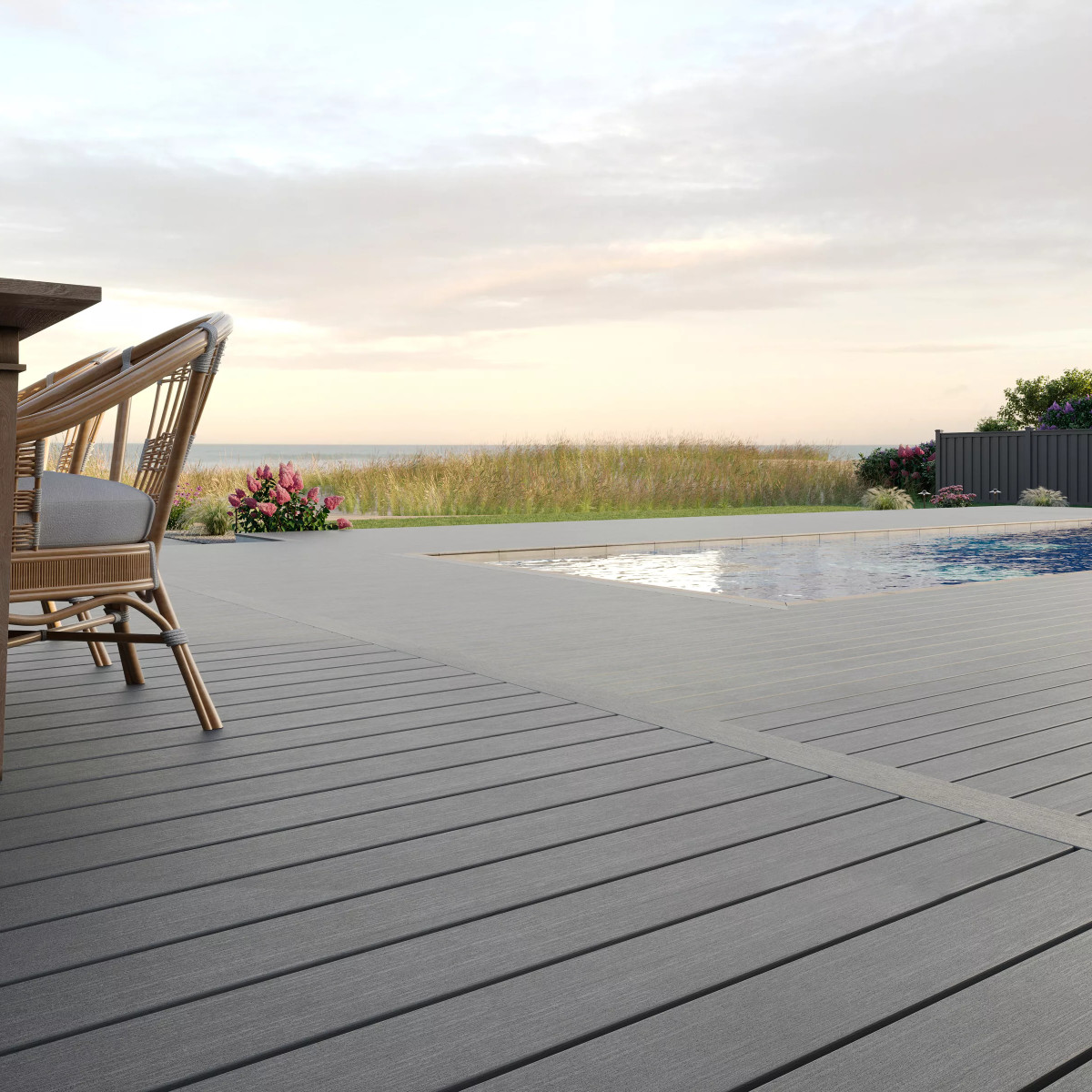 Main 3 - .94-in x 5.5-in x 16-ft Square Transcend® Lineage™ Island Mist - Arlington Coal & Lumber