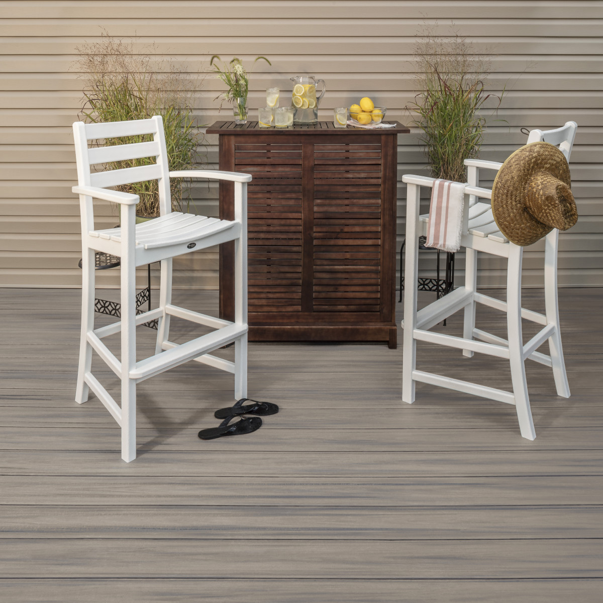 Main 24 - 20 FT TREX ENHANCED NATURALS DECK BOARDS FOGGY WHARF - Arlington Coal & Lumber